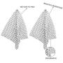 Solememo Long CZ Diamond Star with Waterfall Chandelier Dangle Statement Earrings for Wedding Prom Party