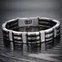 Ostan Mens stainless steel Chain Link Bracelet Ostan Mens stainless steel Chain Link Bracelet
