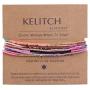 KELITCH Seed Beaded Strand Bracelets Handmade Colorful Tassel Charm Friendship Bracelets Jewelry Set 10 pcs