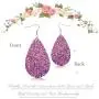 FIBO STEEL 4-8 Pairs Lightweight Leather Drop Earrings for Women Boho Teardrop Dangle Earring Set FIBO STEEL 4-8 Pairs Lightweight Leather Drop Earrings for Women Boho Teardrop Dangle Earring Set
