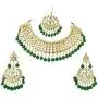 Finekraft Meena Kundan Bridal Wedding Designer Gold Plated Pearls Necklace Jewelry Set Finekraft Meena Kundan Bridal Wedding Designer Gold Plated Pearls Necklace Jewelry Set