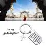 Goddaughter Keychain Goddaughter Gift from Godmother Goddaughter Christening Gifts Jewelry Never Forget That I Love You Goddaughter Keychain Goddaughter Gift from Godmother Goddaughter Christening Gifts Jewelry Never Forget That I Love You