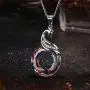 Sllaiss Phoenix Crystal Necklace Jewelry Crystals from Austria Nirvana of Phoenix Pendant Elegant Crystals Necklace for Women, Wife, Lover Birthday Anniversary Gift with Box Sllaiss Phoenix Crystal Necklace Jewelry Crystals from Austria Nirvana of Phoenix Pendant Elegant Crystals Necklace for Women, Wife, Lover Birthday Anniversary Gift with Box