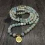 Self-Discovery 108 Natural Beads Japa Mala Yoga Wrap Bracelet Necklace with Lotus Seed Charm for Prayer Self-Discovery 108 Natural Beads Japa Mala Yoga Wrap Bracelet Necklace with Lotus Seed Charm for Prayer