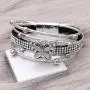 Lovglisten Snap Charms Bracelet Bangle Jewelry PU Braid Snap Button Jewelry Lovglisten Snap Charms Bracelet Bangle Jewelry PU Braid Snap Button Jewelry