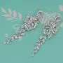 Scarlvambo Womens Fashion Cubic Zirconia Chandelier Bow Tassel Pierced Dangle Wedding Earrings Silver-Tone Clear Scarlvambo Womens Fashion Cubic Zirconia Chandelier Bow Tassel Pierced Dangle Wedding Earrings Silver-Tone Clear