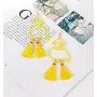 HSWE Flamingo Drop Earrings Tassel Dangle Earrings Thread Fringe Earrings Hawaiian Summer Jewelry HSWE Flamingo Drop Earrings Tassel Dangle Earrings Thread Fringe Earrings Hawaiian Summer Jewelry