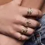 VACRONA Dainty Gold Evil Eye Ring 14K Gold Plated Simulated Sapphire Ring White CZ Micro Pave Ring Stackable Eternity Ring Protection Ring Gift for Her VACRONA Dainty Gold Evil Eye Ring 14K Gold Plated Simulated Sapphire Ring White CZ Micro Pave Ring Stackable Eternity Ring Protection Ring Gift for Her