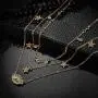 Fdesigner Layered Choker Stars Evil Eyes Necklace Pendant Chain Bohemian Collar Crystal Necklaces Jewelry for Women Girls (5) Fdesigner Layered Choker Stars Evil Eyes Necklace Pendant Chain Bohemian Collar Crystal Necklaces Jewelry for Women Girls (5)