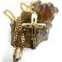 Hollywood Jewelry Cross Faith Pendant Chain Necklace 18k Real Gold Plated Religious Crucifix Cuban Link for Women and Men Thin for Charms Love Diamonds Cut Hollywood Jewelry Cross Faith Pendant Chain Necklace 18k Real Gold Plated Religious Crucifix Cuban Link for Women and Men Thin for Charms Love Diamonds Cut