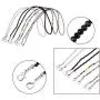 BodyJ4You 16PC Chain Lanyard Face Mask Choker Stretch Necklace Set Ear Holder Strap Women Teen Kids