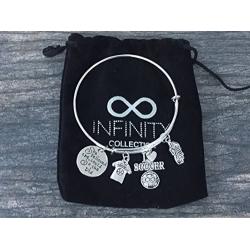 Infinity Collection Soccer Bracelet, Soccer Jewelry, Adjustable Soccer Bracelet- Soccer Charm Bracelet- She Believed She Could- Perfect Soccer Gifts for Soccer Players