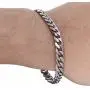 Trendsmax 7mm Mens Women Chain Gold Silver Black Stainless Steel Curb Cuban Link Chain Bracelet 7-11inch Trendsmax 7mm Mens Women Chain Gold Silver Black Stainless Steel Curb Cuban Link Chain Bracelet 7-11inch