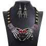 siya Vintage Ethnic Alloy Pendant Jewelry & Earring Set for Women Exaggerated Temperament Necklace Earrings Bracelet Gifts from Relatives and Friends siya Vintage Ethnic Alloy Pendant Jewelry & Earring Set for Women Exaggerated Temperament Necklace Earrings Bracelet Gifts from Relatives and Friends