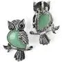 Top Plaza Owl Necklaces Healing Crystal Stone Pendant Reiki Spiritual Energy Gemstone Quartz Necklace Birthday for Women Men