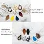 Starain 16 Pair Faux Leather Earring for Women Girls Lightweight Teardrop Leather Dangle Earring Leaf Drop Earring Set Starain 16 Pair Faux Leather Earring for Women Girls Lightweight Teardrop Leather Dangle Earring Leaf Drop Earring Set