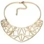 Onnea Gold Tone Cutout Geo Choker Necklace for Women