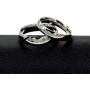 Uloveido Couples Titanium Stainless Steel Wedding Engagement Band Rings Engraved Real Love Y552