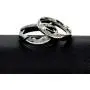 Uloveido Couples Titanium Stainless Steel Wedding Engagement Band Rings Engraved Real Love Y552 Uloveido Couples Titanium Stainless Steel Wedding Engagement Band Rings Engraved Real Love Y552