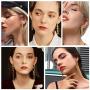 U7 Personalized Fun Chain Earrings Women Girls S925 Silver Needle Hypoallergenic Stainless Steel or 18K Gold Plated Statement Cuban Chain/Coffee Bean/3 Layered Cable Chain Dangle Drop Earring