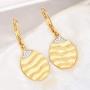 JO WISDOM 925 Sterling Silver Women Gold Drop&Dangle Earrings Flower/Leaf Leverback Earrings