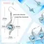 Sllaiss 925 Sterling Silver Post Blue Crystal Eye Drop Dangle Earrings18K White Gold Plated Swarovski Crystal Drop Earrings for Women Sllaiss 925 Sterling Silver Post Blue Crystal Eye Drop Dangle Earrings18K White Gold Plated Swarovski Crystal Drop Earrings for Women