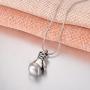 Boxing Glove Urn Pendant Cremation Jewelry COCO Park Stainless Steel Memorial Keepsake Ashes Necklace