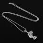 VANAXIN Nefertiti Egyptian Queen Pendant Necklaces for Women Men Punk Jewelry Women Men Gold Necklaces 24 inch Chain
