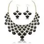 LOYALLOOK Fashion Jewerly Set Women Nescklace Statement Necklace Earrings Jewerly