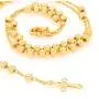 LIFETIME JEWELRY Small Rosary Necklace [ Prayer Beads ] 24K Real Gold Plated