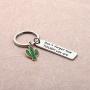 WSNANG Saguaro Cactus Keychain Dont Forget How Tough You are Keychain Cactus Jewelry Inspirational Gift for Family Friends