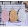 10 Pairs Lightweight Leather Earrings for Women Girls - Petal Drop Earrings Set Antique Handmade Faux Leather Jewelry for Daily Wear