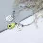 G-Ahora Funny Avocado Jewelry Avocado Keychain Earrings Pendant Bangle Gift for Avocado Girls Avocado Lover Fashion Green Fruit Jewelry G-Ahora Funny Avocado Jewelry Avocado Keychain Earrings Pendant Bangle Gift for Avocado Girls Avocado Lover Fashion Green Fruit Jewelry