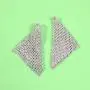 Solememo Long CZ Diamond Star with Waterfall Chandelier Dangle Statement Earrings for Wedding Prom Party Solememo Long CZ Diamond Star with Waterfall Chandelier Dangle Statement Earrings for Wedding Prom Party