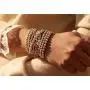 5 Pcs Beaded Stackable Bracelets Set Brass Bead Ball Chain Elastic Bracelets Gold/Silver Stretch Bracelets Stretchable Bangles Friendship Couple Simple Delecate Jewelry for Women Men 5 Pcs Beaded Stackable Bracelets Set Brass Bead Ball Chain Elastic Bracelets Gold/Silver Stretch Bracelets Stretchable Bangles Friendship Couple Simple Delecate Jewelry for Women Men