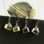 DAMLENG Cute Unique Beer Cup Bottle Dangle Drop Earrings With Star for Women Girls Statement Jewelry