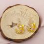 SEIRAA Chicken Earrings for Women Girls Chicken Farmer Gifts Funny Rooster Drop Earrings