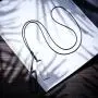 Coostuff Fashion Long Necklace with Pendant Jewelry Silver Black Necklaces for Women Coostuff Fashion Long Necklace with Pendant Jewelry Silver Black Necklaces for Women