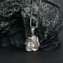 Carleen Sterling Silver Solitaire Stunning Cubic Zirconia CZ Simulated Diamond Rose Flower Pendant Necklace Jewelry Gifts for Women Girls Mom Her, Box Chain Length 18'' Carleen Sterling Silver Solitaire Stunning Cubic Zirconia CZ Simulated Diamond Rose Flower Pendant Necklace Jewelry Gifts for Women Girls Mom Her, Box Chain Length 18''