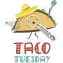 MAOFAED Funny Taco Gift Taco Lover Gift Live Everyday Like It’s Taco Tuesday Mexican Food Lover Gift