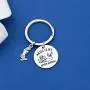 FAADBUK Funny Mermaid Ariel Keychain Mermaid Ariel Inspired Gift Ariel is My Spirit Animal Jewelry for Family Friend FAADBUK Funny Mermaid Ariel Keychain Mermaid Ariel Inspired Gift Ariel is My Spirit Animal Jewelry for Family Friend
