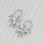 Silpada Garden Whimsy Floral Drop Earrings in Sterling Silver