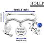 HOLLP Sorority Jewelry Not Sisters by Blood But Sisters by Heart Bracelet Sister Gift