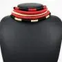 Lilbetter-Club African Style Womens Weave Multilayer Boho Big Choker Statement Necklace Short Collar Gold Necklace Earring for Women Fashion Jewelry Set Lilbetter-Club African Style Womens Weave Multilayer Boho Big Choker Statement Necklace Short Collar Gold Necklace Earring for Women Fashion Jewelry Set