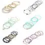 LOYALLOOK 6 Sets Bohemian Stackable Bead Bracelets for Women Stretch Bangles Bohemian Style Stretch Multilayered Bracelet Set LOYALLOOK 6 Sets Bohemian Stackable Bead Bracelets for Women Stretch Bangles Bohemian Style Stretch Multilayered Bracelet Set