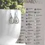 “Purity of Love” Crystals from Swarovski 925 Sterling Silver hypoallergenic allergy free Teardrop Spiral Dangle Earrings for Sensitive Ears, Jewelry Gift for women “Purity of Love” Crystals from Swarovski 925 Sterling Silver hypoallergenic allergy free Teardrop Spiral Dangle Earrings for Sensitive Ears, Jewelry Gift for women