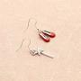 Sweet Home Bracelet Movies Inspired Bracelet There is No Place Like Home Red Enamel Shoes Charm