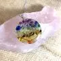 PSEEHEE Orgone Round Chakra Healing Crystals Pendant Necklace, 7 Chakra Stones Necklace for EMF Protection Spiritual Healing Jewelry Men Women (7 Chakra) PSEEHEE Orgone Round Chakra Healing Crystals Pendant Necklace, 7 Chakra Stones Necklace for EMF Protection Spiritual Healing Jewelry Men Women (7 Chakra)