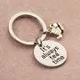 BAUNA Tea Keychain Tea Lovers Gift Its Always Tea time Alice in Wonderland Mad Hatter Quote Inspired Gift with Teapot Charm BAUNA Tea Keychain Tea Lovers Gift Its Always Tea time Alice in Wonderland Mad Hatter Quote Inspired Gift with Teapot Charm