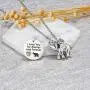 I Love You for Always and Forever Elephant Urn Necklace for Ashes Cremation Urn Pendant Keepsake Jewelry I Love You for Always and Forever Elephant Urn Necklace for Ashes Cremation Urn Pendant Keepsake Jewelry